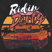 Ridin Dirty Army Golf Towel