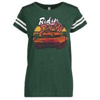 Ridin Dirty Army Enza Ladies Jersey Football T-Shirt