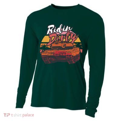 Ridin Dirty Army Cooling Performance Long Sleeve Crew
