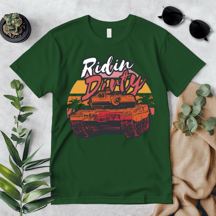Ridin Dirty Army Premium T-Shirt