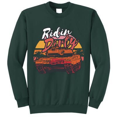 Ridin Dirty Army Tall Sweatshirt