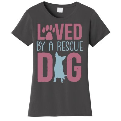 Rescue Dog Animal Adoption Rescue Dog Foster Lover Women's T-Shirt