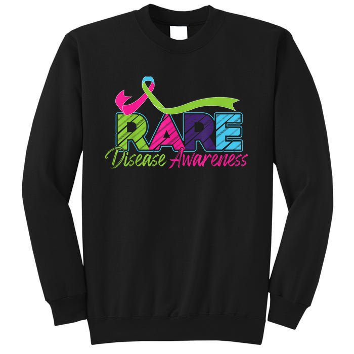 Rare Disease Awareness Rare Disease Day Warriors 2024 Sweatshirt