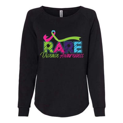 Rare Disease Awareness Rare Disease Day Warriors 2024 Womens California Wash Sweatshirt