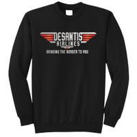 Ron DeSantis Airlines Top DeSantis Airlines Funny Meme Sweatshirt