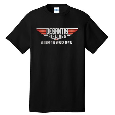 Ron DeSantis Airlines Top DeSantis Airlines Funny Meme Tall T-Shirt