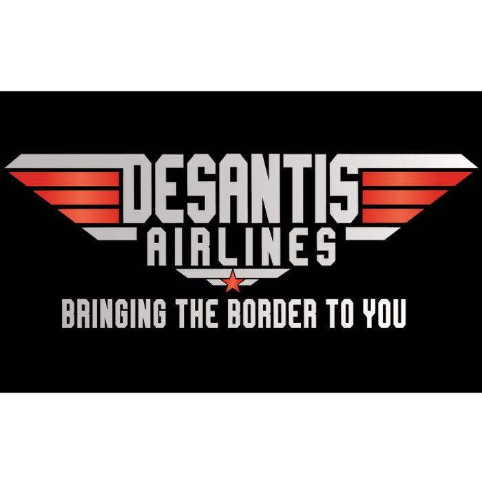 Ron DeSantis Airlines Top DeSantis Airlines Funny Meme Bumper Sticker