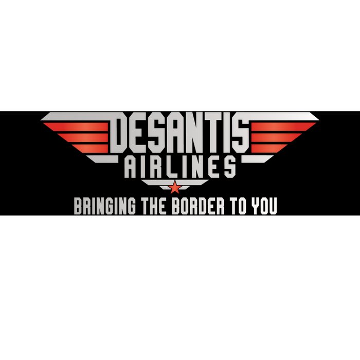 Ron DeSantis Airlines Top DeSantis Airlines Funny Meme Bumper Sticker