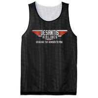 Ron DeSantis Airlines Top DeSantis Airlines Funny Meme Mesh Reversible Basketball Jersey Tank