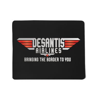 Ron DeSantis Airlines Top DeSantis Airlines Funny Meme Mousepad