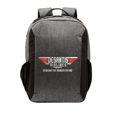 Ron DeSantis Airlines Top DeSantis Airlines Funny Meme Vector Backpack