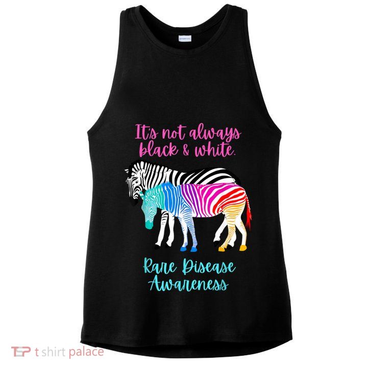 Rare Disease Awareness Proud Rare Disease Day 2025 Ladies PosiCharge Tri-Blend Wicking Tank