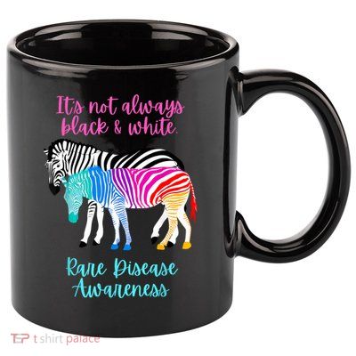 Rare Disease Awareness Proud Rare Disease Day 2025 11oz C Handle Ceramic Mug