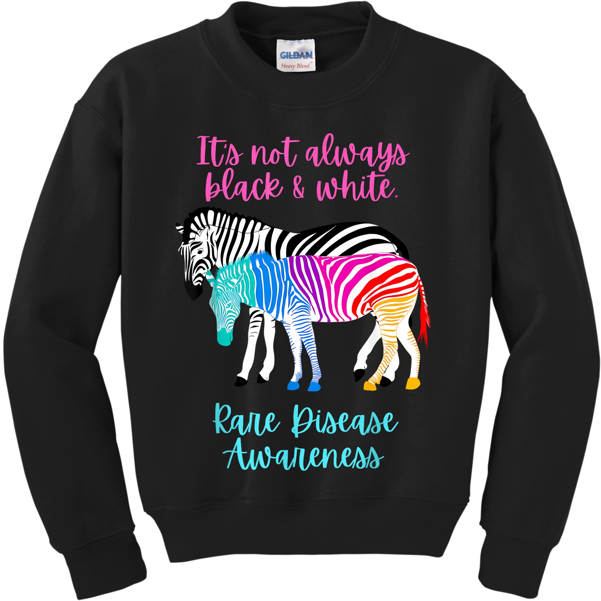 Rare Disease Awareness Proud Rare Disease Day 2025 Kids Sweatshirt