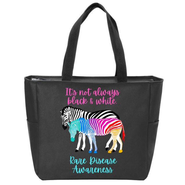 Rare Disease Awareness Proud Rare Disease Day 2025 Zip Tote Bag