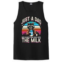 Raccoon Dad Always Came Back With The Milk PosiCharge Competitor Tank