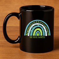 Rare Disease Awareness Finding Hope One Gene At A Time 11oz C Handle Ceramic Mug
