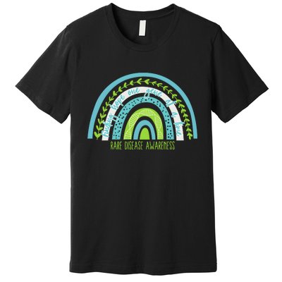 Rare Disease Awareness Finding Hope One Gene At A Time Premium T-Shirt