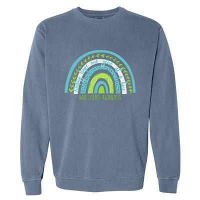 Rare Disease Awareness Finding Hope One Gene At A Time Garment-Dyed Sweatshirt