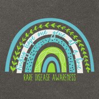 Rare Disease Awareness Finding Hope One Gene At A Time Cotton Canvas Backpack