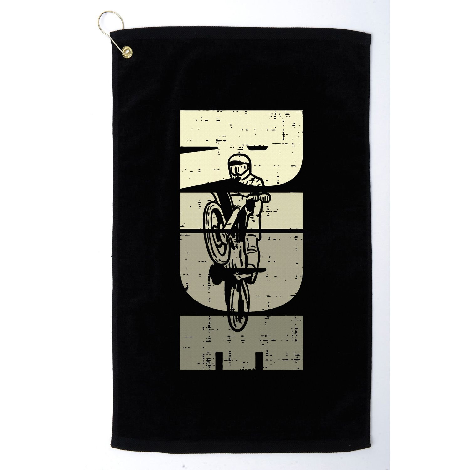 Ride Dirt Bike Motocross Motorcycle Biker Golf Towel