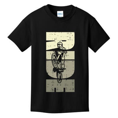 Ride Dirt Bike Motocross Motorcycle Biker Kids T-Shirt