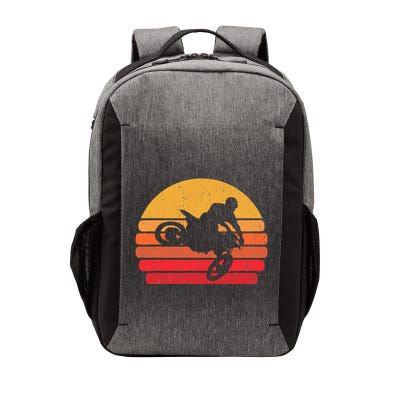 Retro Dirt Bike Rider Vintage Mx Motocross Supercross Vector Backpack