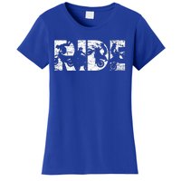 Ride Dirt Bike Rider Motocross Enduro Dirt Biking Women's T-Shirt