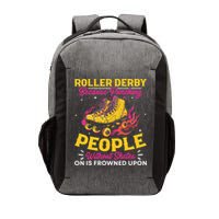 Roller Derby Because Punching People Without Skates Inline Vector Backpack