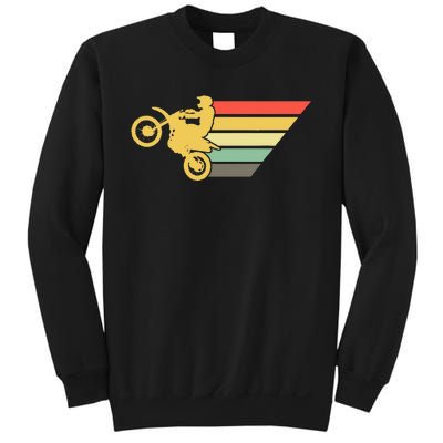 Retro Dirt Bike Rider Vintage MX Motocross Supercross Sweatshirt