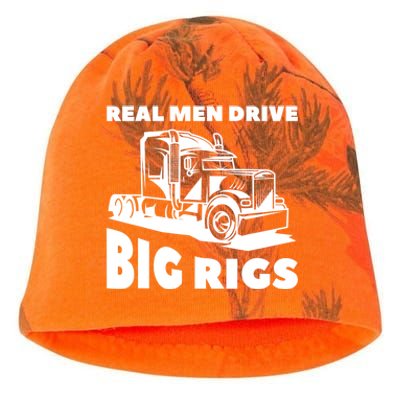 Real Drive Big Rigs For A Trucker Gift Kati - Camo Knit Beanie