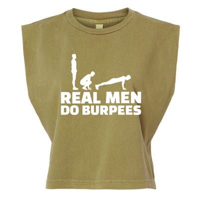 Real Do Burpees Gift Garment-Dyed Women's Muscle Tee