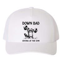 Racoon Down Bad Crying At The Gym Ttpd Yupoong Adult 5-Panel Trucker Hat