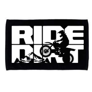 Ride Dirt Bike Motocross Graphic - Motocross Microfiber Hand Towel