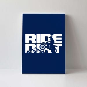 Ride Dirt Bike Motocross Graphic - Motocross Canvas