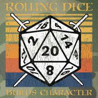 Rolling Dice Builds Character Funny Rpg Tabletop Gamer Legacy Tie Dye Trucker Hat