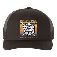 Rolling Dice Builds Character Funny Rpg Tabletop Gamer Yupoong Adult 5-Panel Trucker Hat
