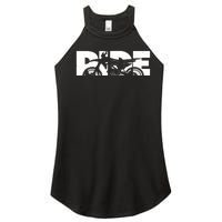 RIDE Dirt Bike Gift Motocross Motocross Dirt Bike Gift Women's Perfect Tri Rocker Tank