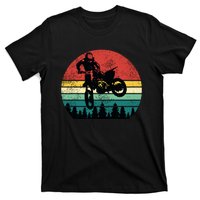 Retro Dirt Bike Motocross Motorcycle Rider Gift T-Shirt