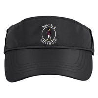 Retro DonT Be A Salty Witch Funny Halloween Girl Adult Drive Performance Visor