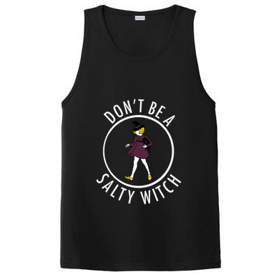 Retro DonT Be A Salty Witch Funny Halloween Girl PosiCharge Competitor Tank
