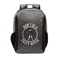 Retro DonT Be A Salty Witch Funny Halloween Girl Vector Backpack
