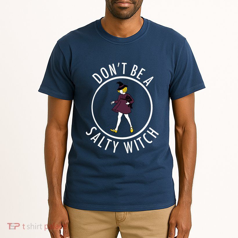 Retro DonT Be A Salty Witch Funny Halloween Girl Tall T-Shirt