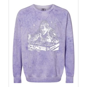 Realistic DJ Bigfoot Colorblast Crewneck Sweatshirt