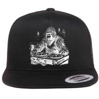 Realistic DJ Bigfoot Flatbill Hat