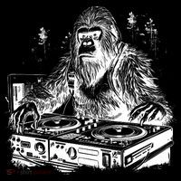 Realistic DJ Bigfoot Flatbill Hat