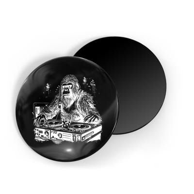 Realistic DJ Bigfoot Magnet