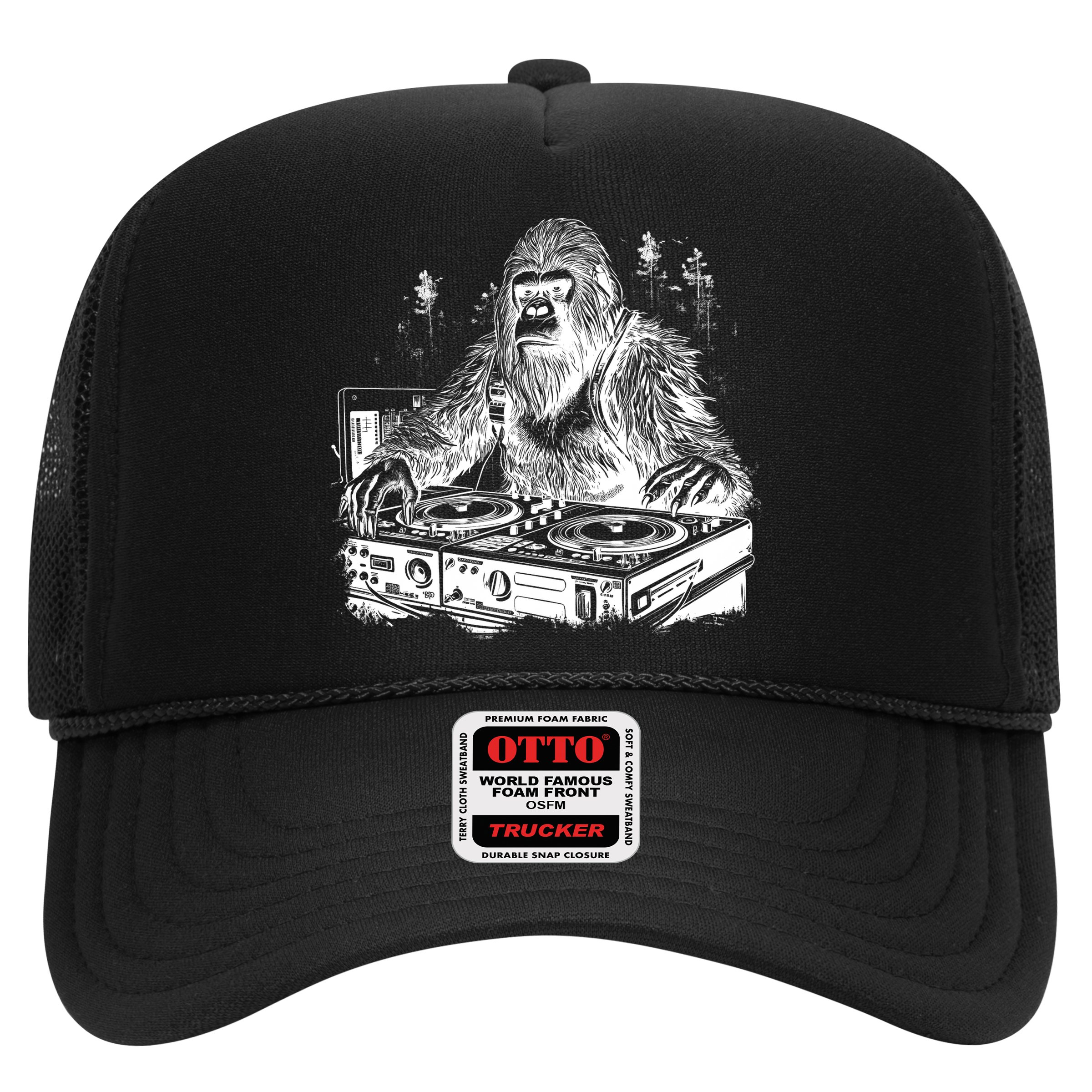 Realistic DJ Bigfoot Hat