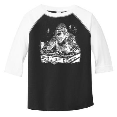 Realistic DJ Bigfoot Toddler Fine Jersey T-Shirt