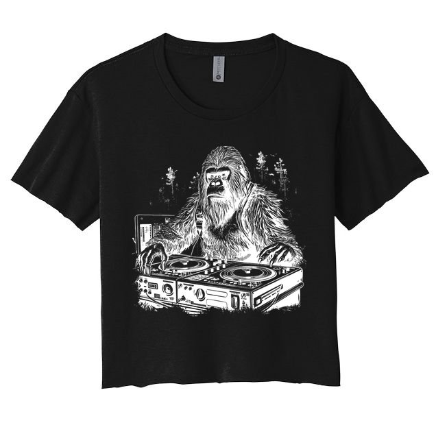 Realistic DJ Bigfoot Crop Top